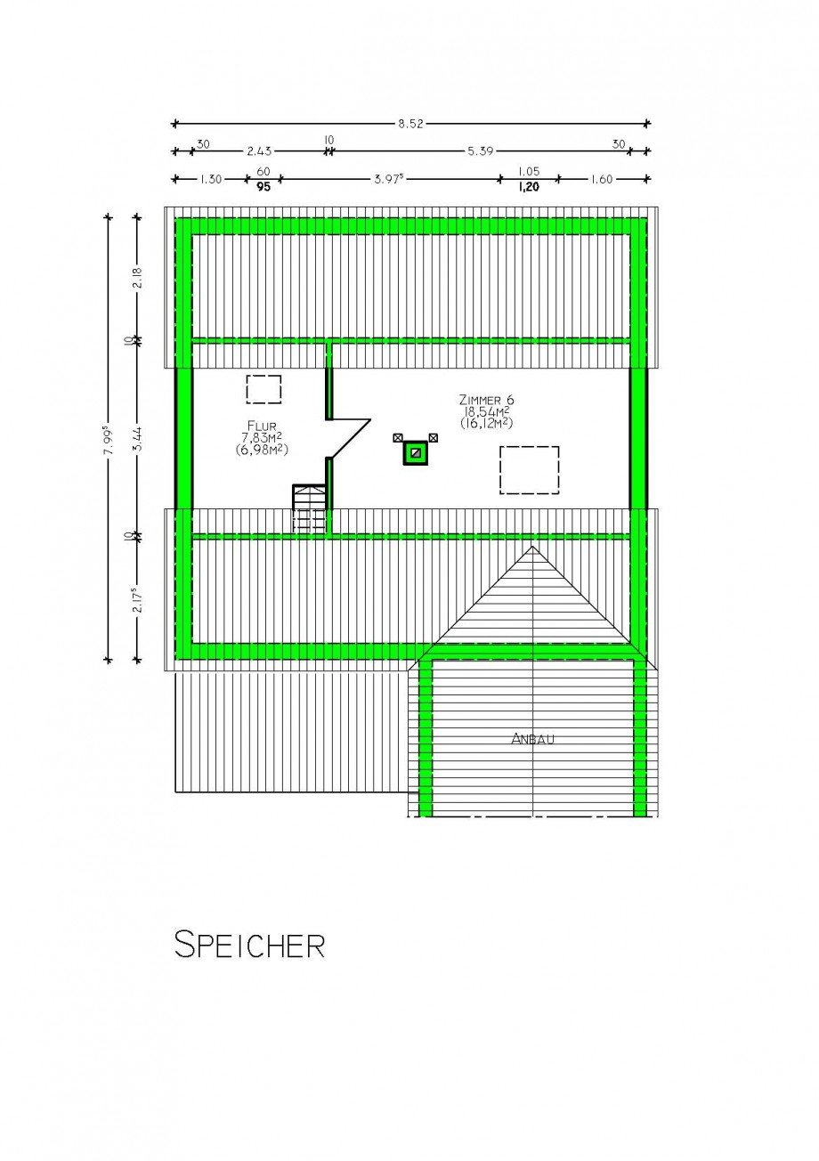 Grundriss Speicher Einfamilienhaus R�lzheim