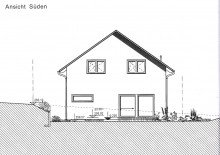 Ansicht S�d Leinsweiler: Neuwertiges Einfamilienhaus in Toplage