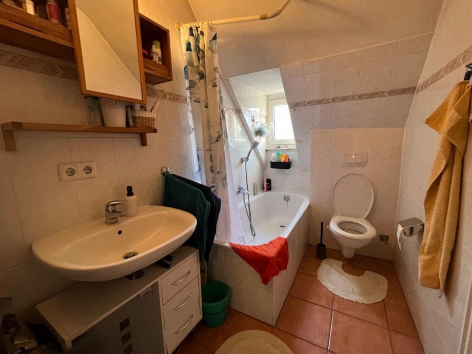 Badezimmer Dachgeschosswohnung Landau