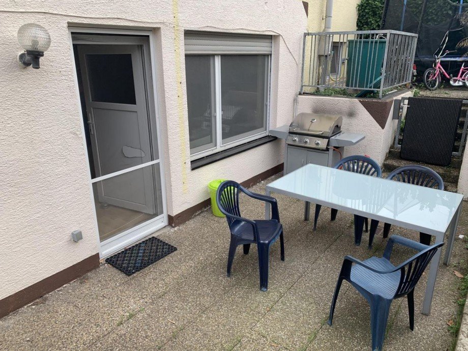 Terrasse Souterrainwohnung Bellheim