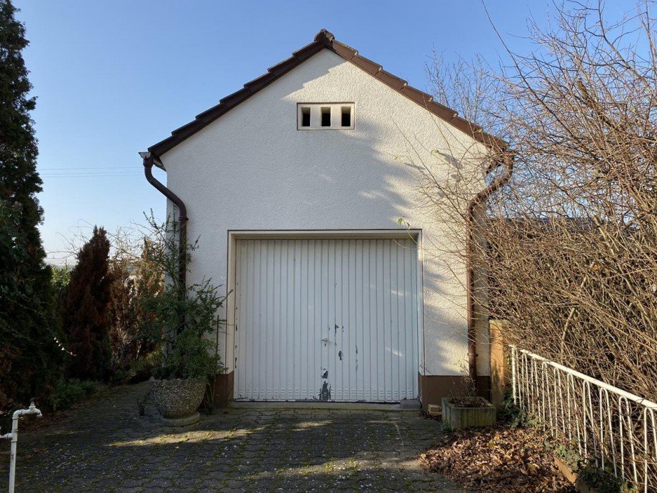 Garage, Ansicht vom Hof Einfamilienhaus Germersheim