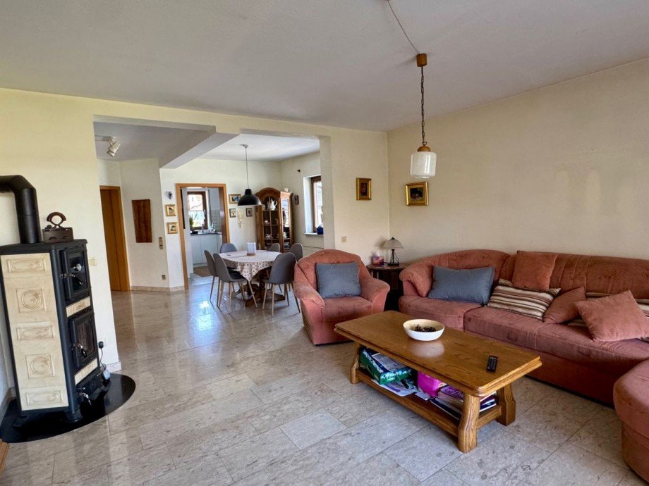 Wohnzimmer Doppelhaush�lfte Bellheim