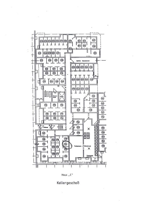 Grundriss Keller Renditeobjekt Germersheim