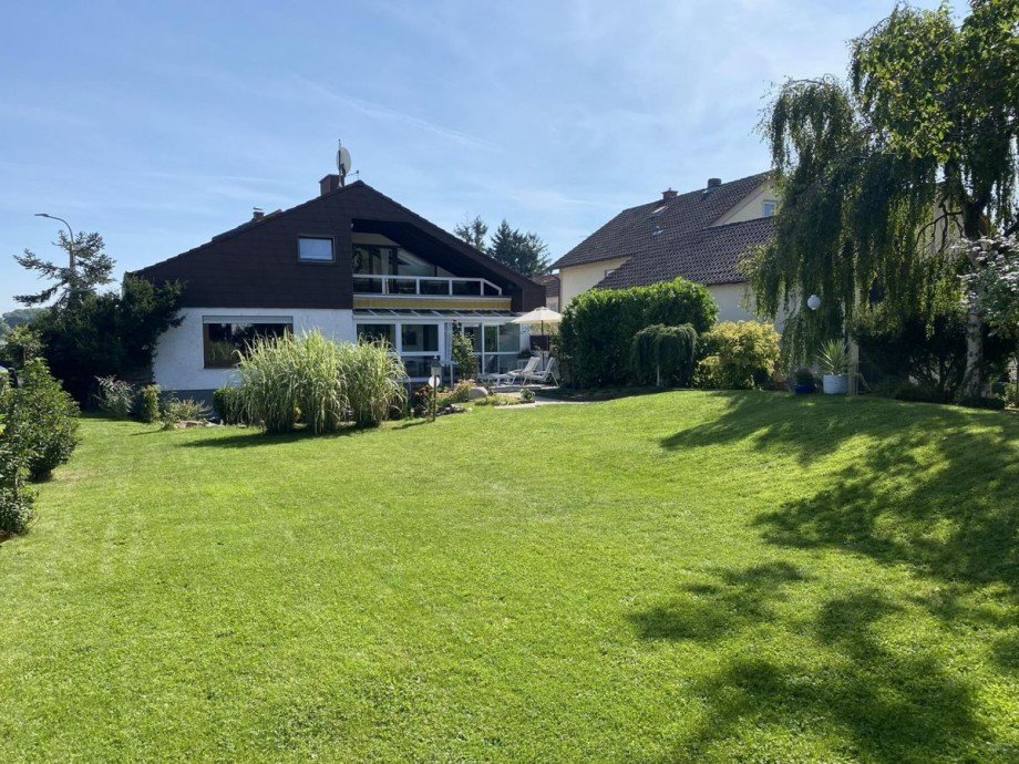 Gartenansicht Einfamilienhaus Knittelsheim