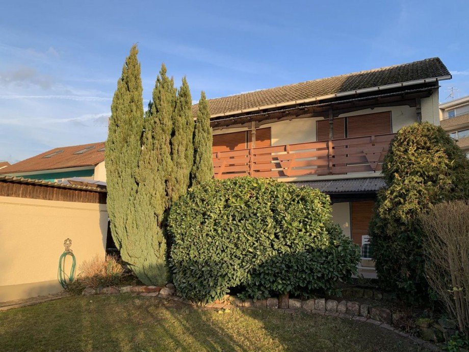 Ansicht vom Garten Einfamilienhaus Bellheim