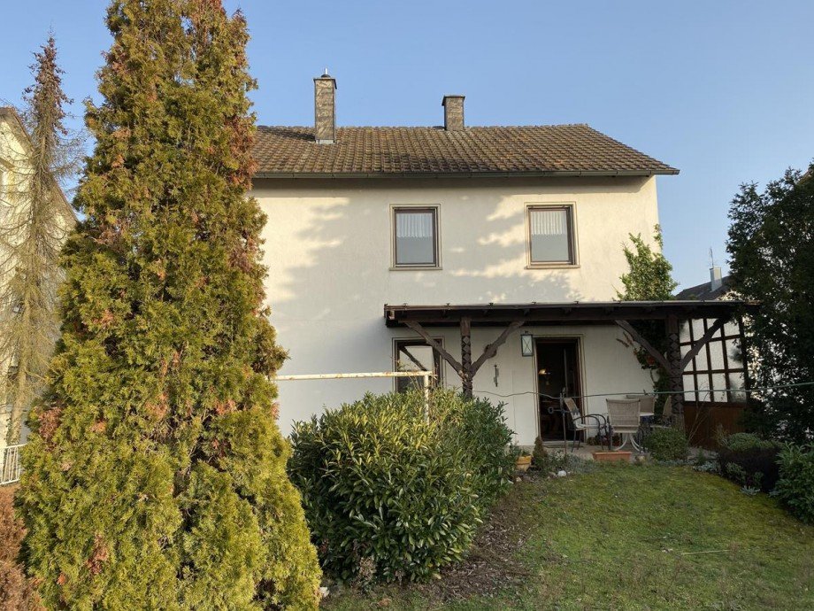 Ansicht vom Garten Einfamilienhaus Germersheim