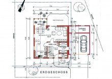 Grundriss EG Leimersheim: Niedrigenergiehaus auf gro�em Grundst�ck in toller Lage