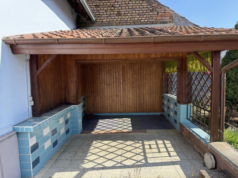 �berdachter Sitzplatz Einfamilienhaus Philippsburg-Rheinsheim