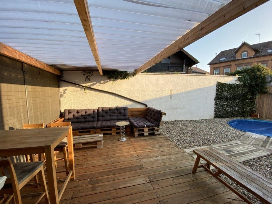 Terrasse Reihenendhaus Bellheim