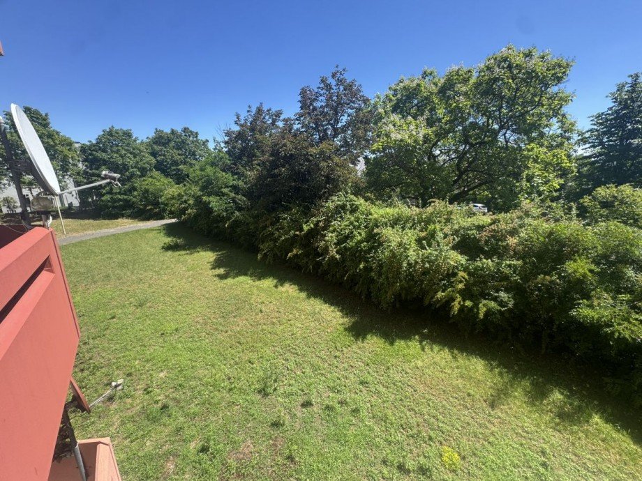 Ausblick vom Balkon Wohnung Germersheim