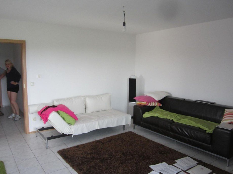 Wohnzimmer Dachgeschosswohnung Kuhardt