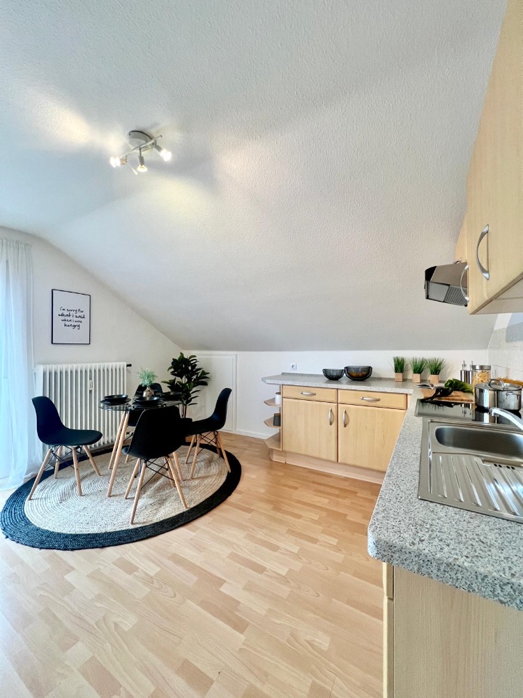 K�che / Esszimmer Dachgeschosswohnung Bellheim