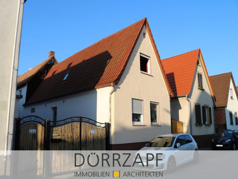 Stra�enansicht 1 Einfamilienhaus R�lzheim