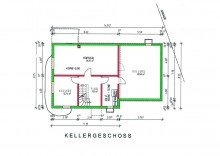 Grundriss KG Leimersheim: Niedrigenergiehaus auf gro�em Grundst�ck in toller Lage