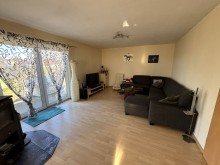 Wohnzimmer mit Kaminofen Leimersheim: Niedrigenergiehaus auf gro�em Grundst�ck in toller Lage