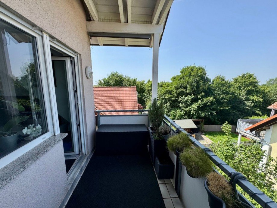 Balkon Dachgeschosswohnung Bellheim