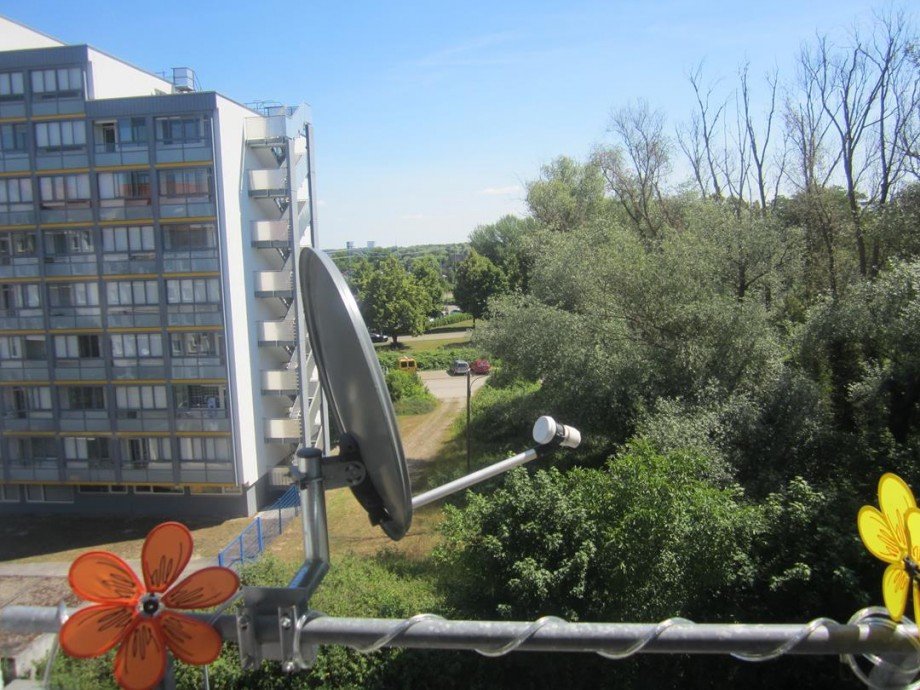 Blick vom Balkon Renditeobjekt Germersheim