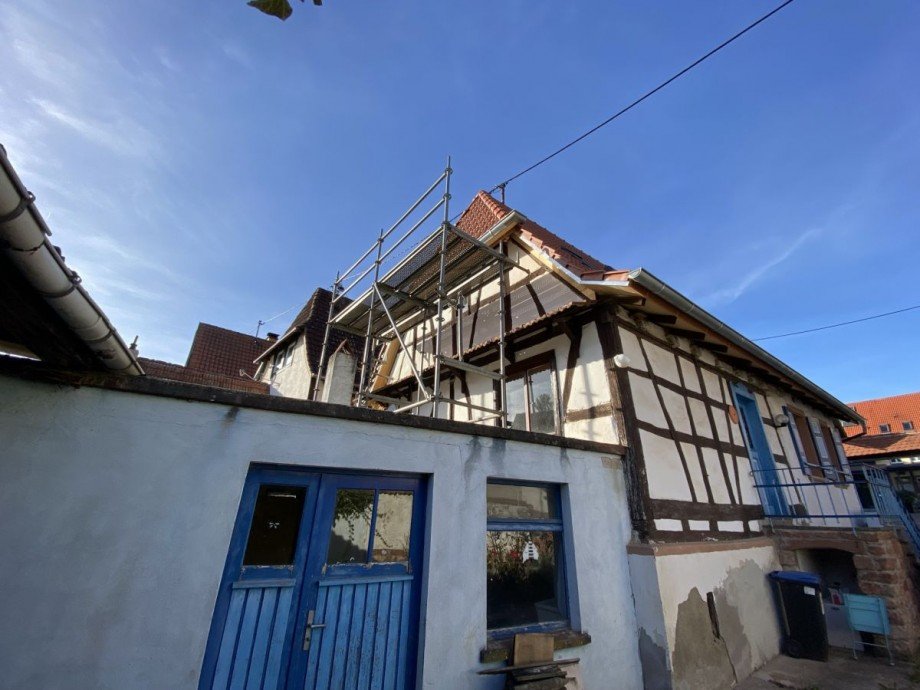 Hofansicht Wohnhaus Einfamilienhaus Landau