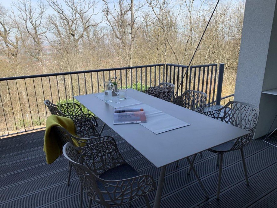 Loggia hinten Einfamilienhaus Gerlingen