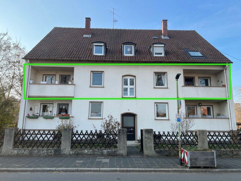 Ansicht vom Alten Messplatz Landau Etagenwohnung Landau Stadtmitte: 2 sch�ne 3ZKB Wohnungen im Paket, gro�er Garten, Balkon & KFZ-Stellplatz