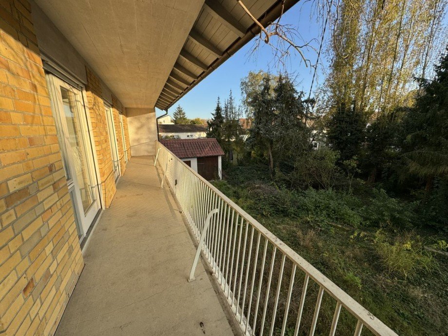 Balkon Gartenseite Haus Germersheim