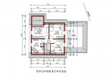 Grundriss DG Leimersheim: Niedrigenergiehaus auf gro�em Grundst�ck in toller Lage
