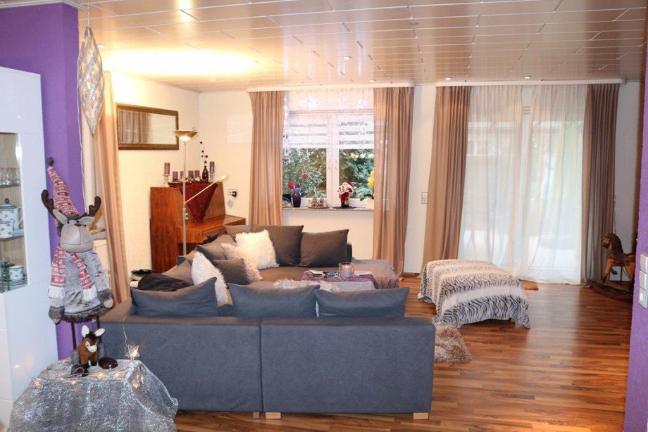 Wohnzimmer Doppelhaush�lfte Bellheim