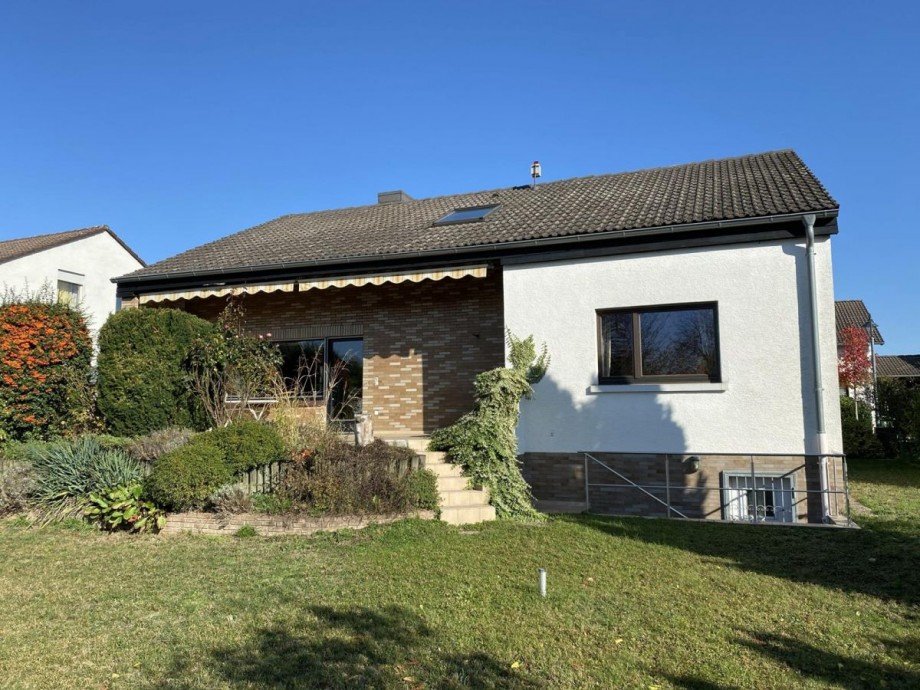 Gartenansicht Haus Weingarten