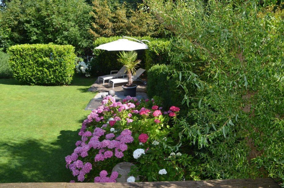 Garten hinten Einfamilienhaus Gerlingen